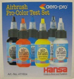 Airbrushfarben von Hansa aero-pro